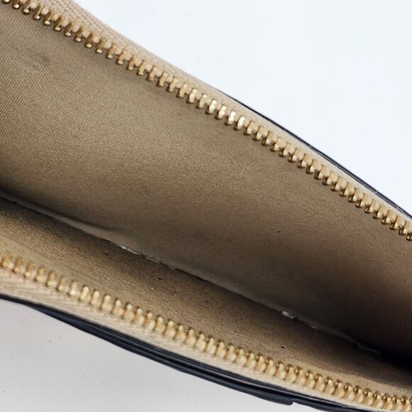 Chloe Alphabet Leather Blush Cardholder Zip Wallet - Picture 3 of 7